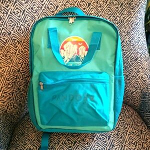 Disney‎ Parks Walt Disney World Avatar Pandora Embroidered Canvas Backpack NWT